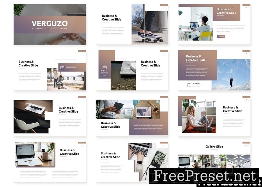 Verguzo - Presentation Template ESAUE5C