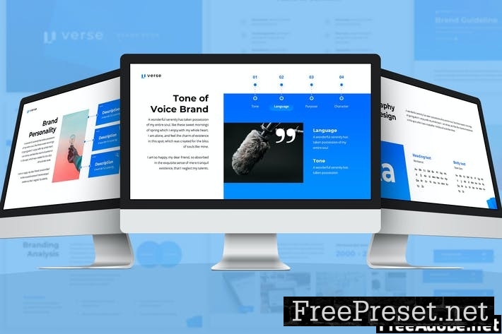 Verse - Brandbook Google Slides Template N52JWXC