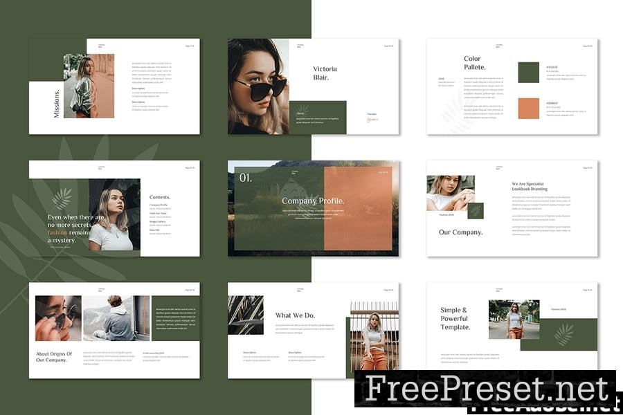 Victoria Blair - Presentation Template