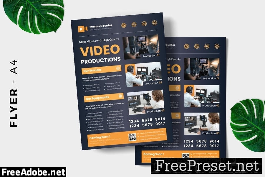 Video Production Flyer Design