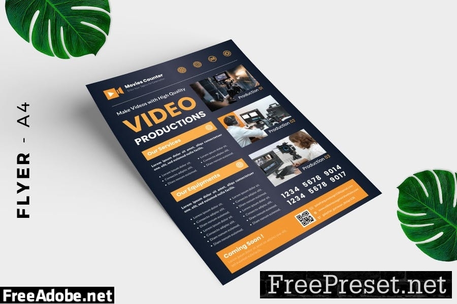 Video Production Flyer Design