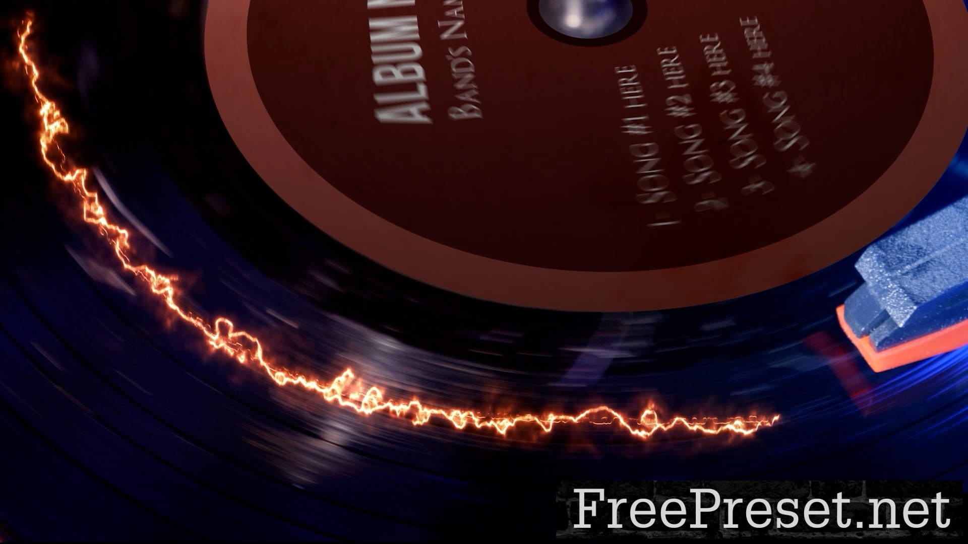 Videohive Electric Vinyl Records Presentation 37726338