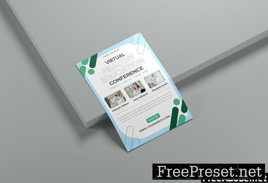 Virtual Health Seminars - Flyer Media Kit