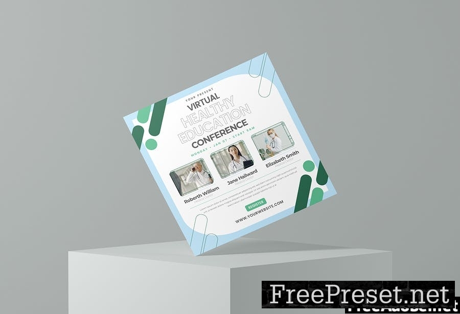 Virtual Health Seminars - Flyer Media Kit