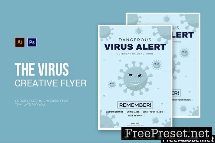 Virus Outbreak - Flyer 32EKR2M