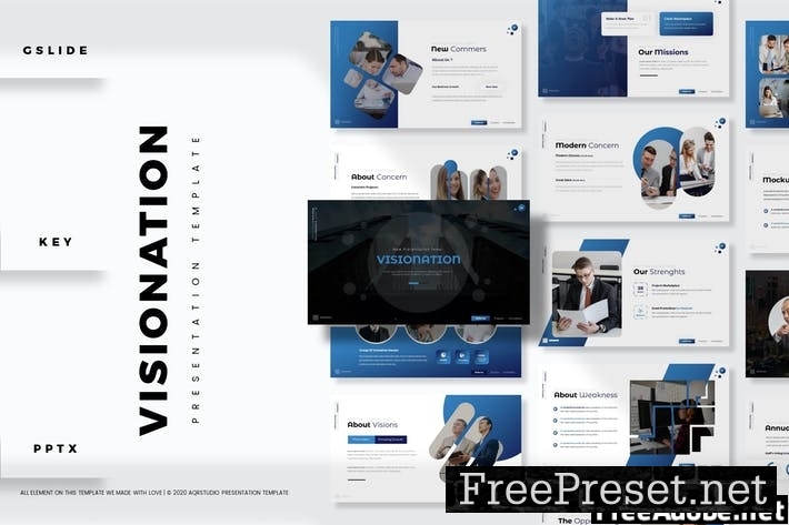 Visionation - Presentation Template LZDCNJA