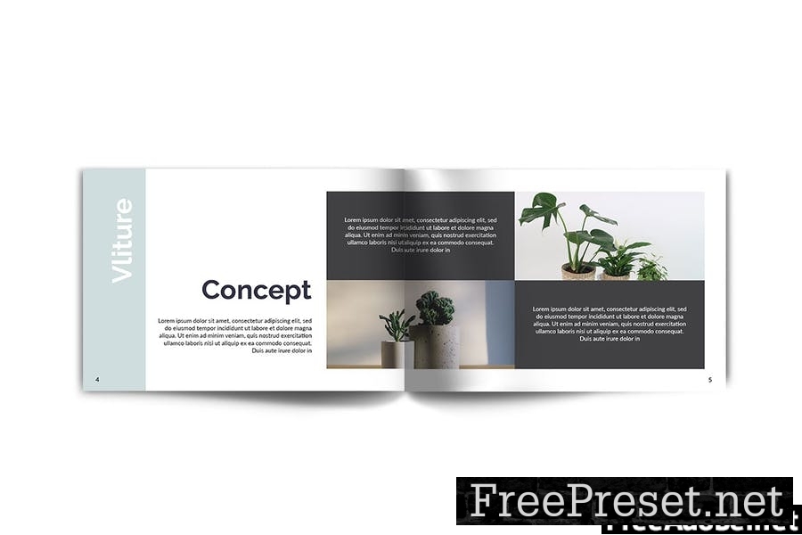 VLITURE A5 - BROCHURE CATALOG TEMPLATES