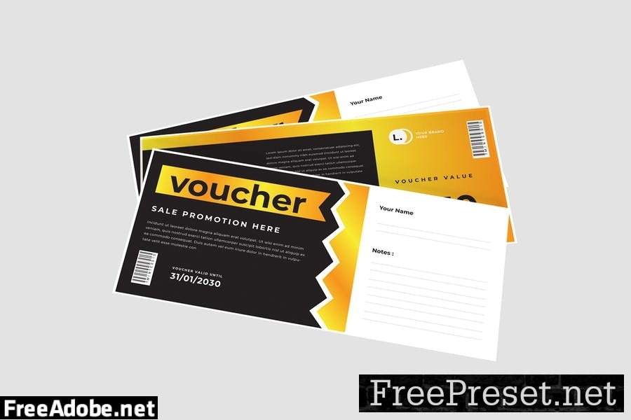 Voucher Gift Cards Four WRYNKG7