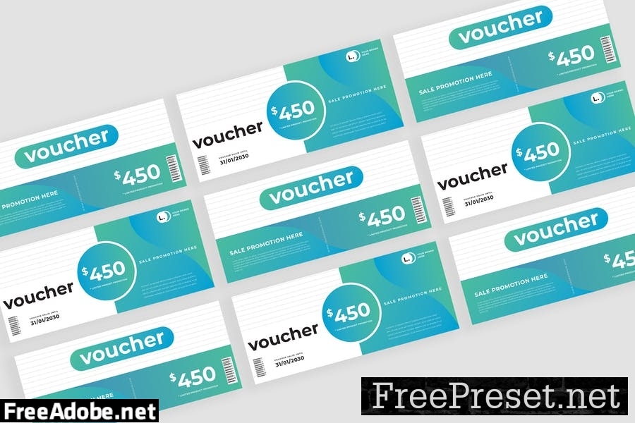 Voucher Gift Cards ThreeVoucher Gift Cards Three