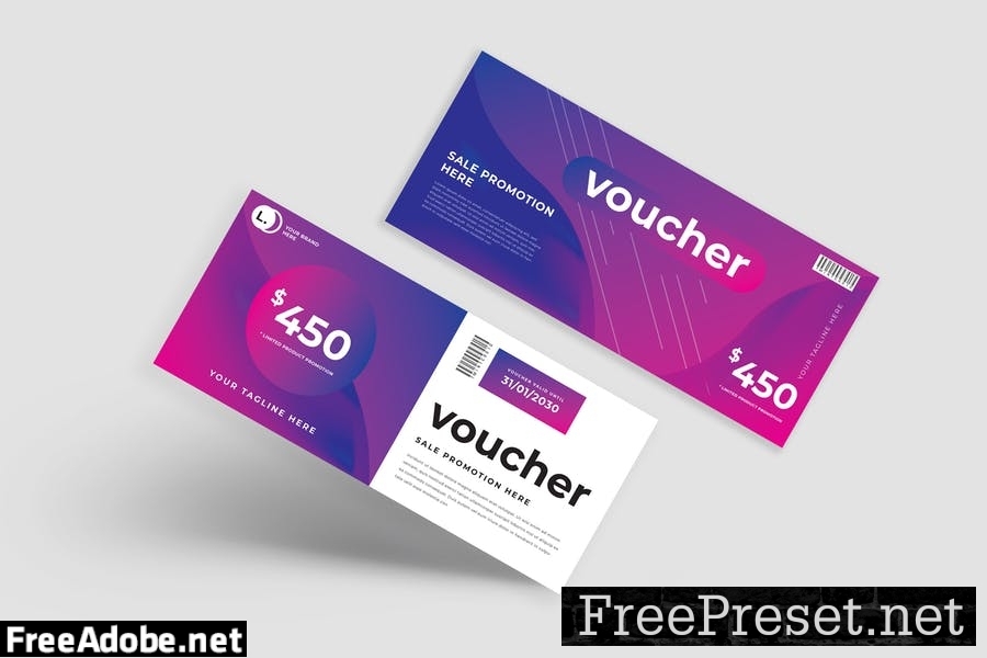 Voucher Gift Cards Two