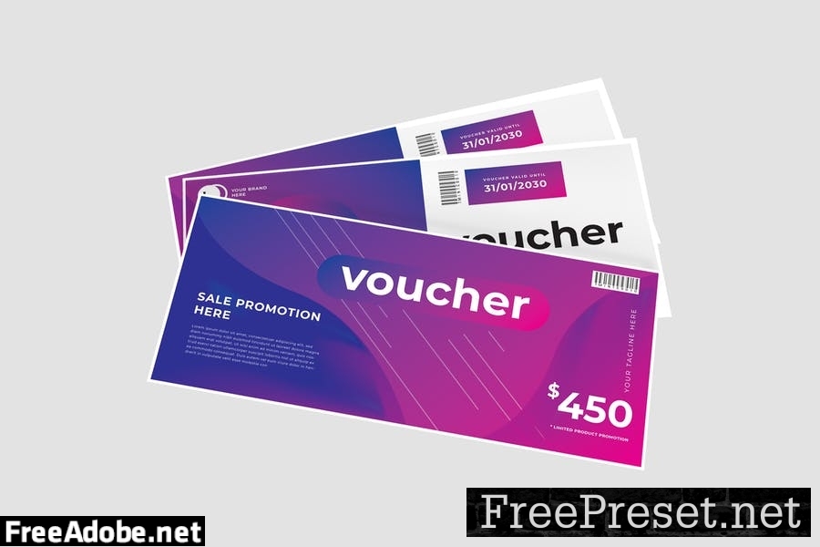 Voucher Gift Cards Two