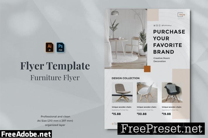 Vurnies - Furniture Flyer Template 12 5AQAFAQ