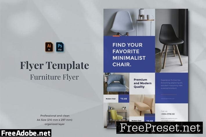 Vurnies - Furniture Flyer Template 15 5KAFTP3