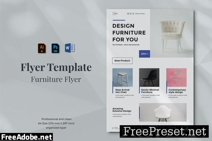 Vurnies - Furniture Flyer Template 16 7ZDPCAY