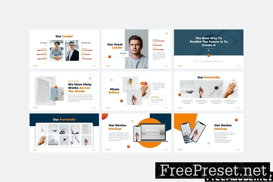 Warmie - Clean PowerPoint Template