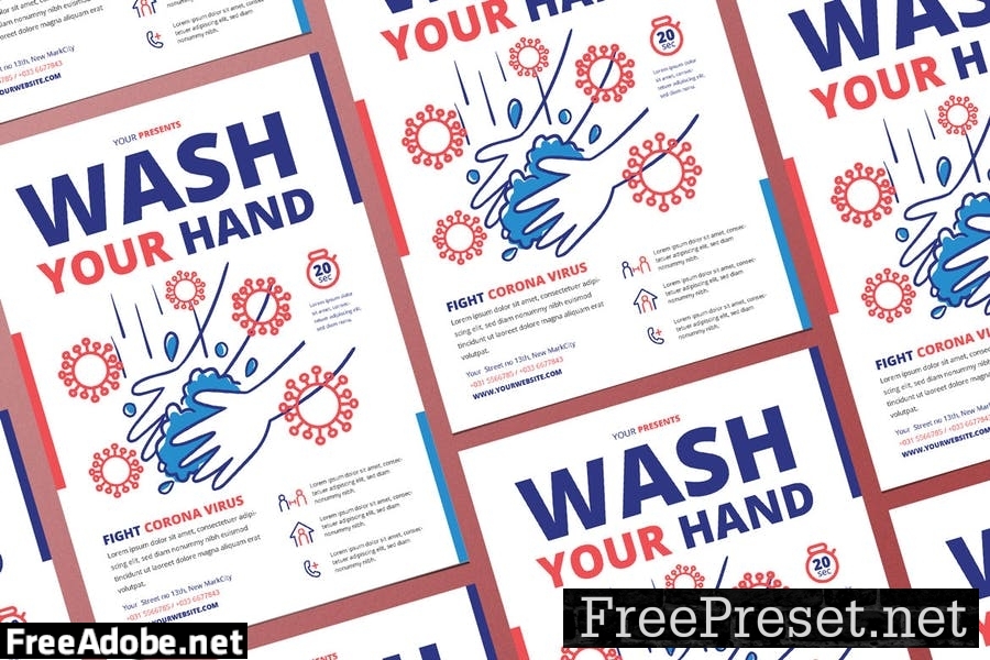 Wash Your Hand Poster P82U76Y