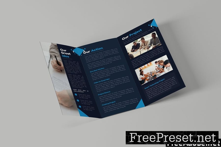 Web Developer | Trifold Brochure PJ2KH5D