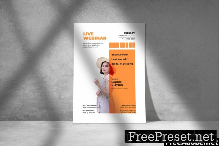 Webinar Flyer Template Vol. 02 GJY6BTC