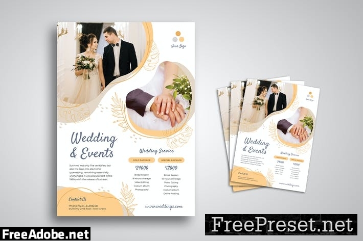 Wedding Flyer 4RF8F23