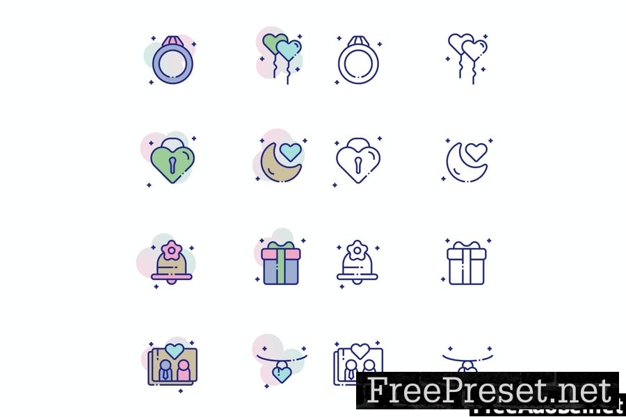 Wedding Icon Pack