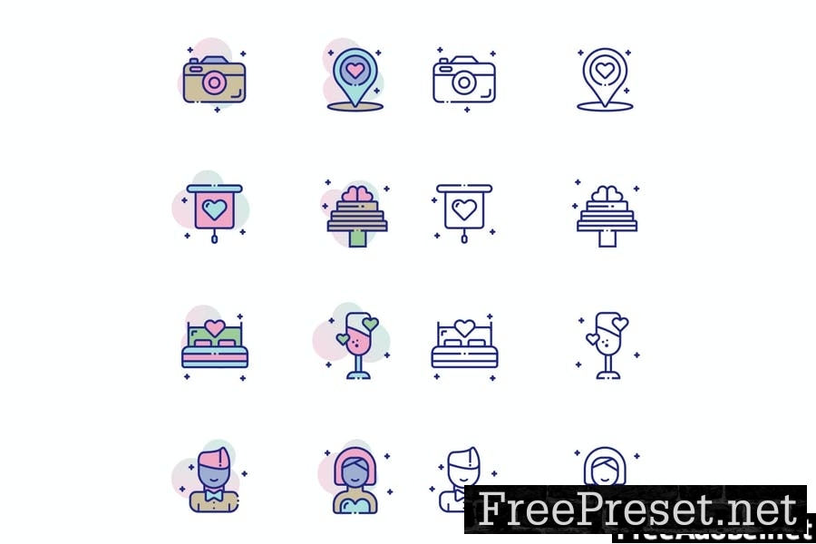 Wedding Icon Pack