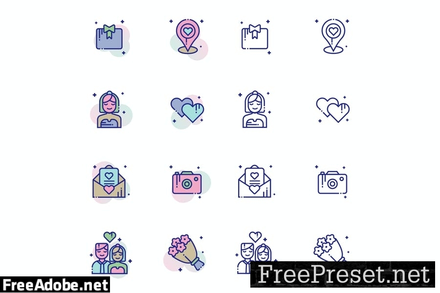 Wedding Icon Pack