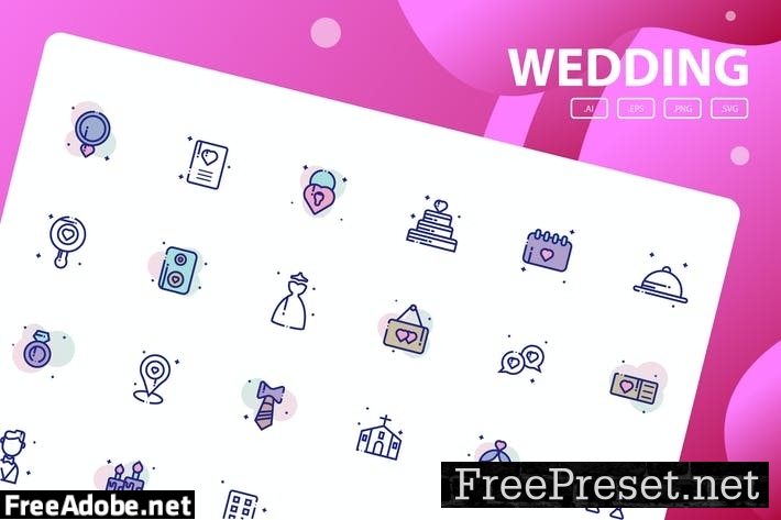 Wedding Icon Pack AP8HAT6