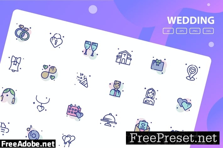 Wedding Icon Pack 7CTUWYW