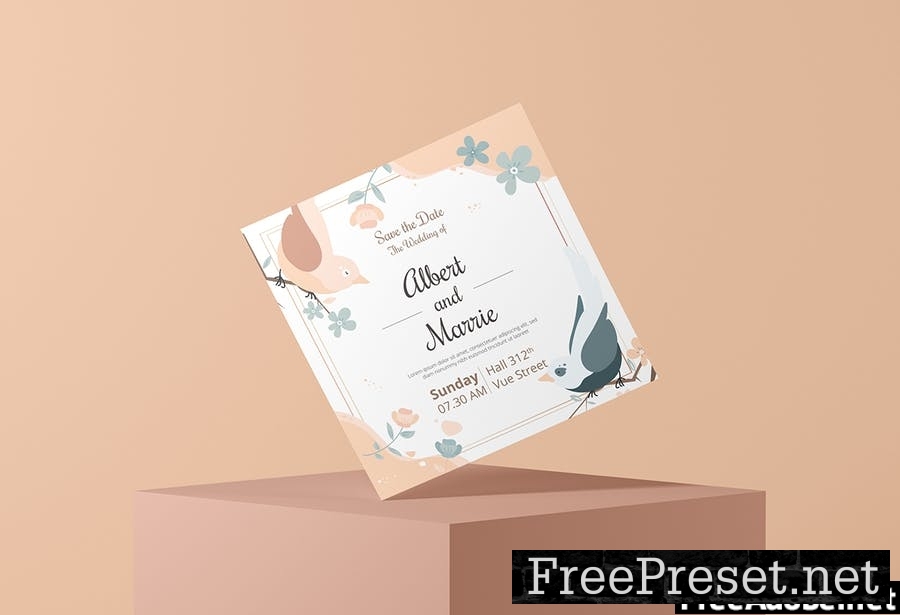 Wedding Invitation - Flyer Media Kit