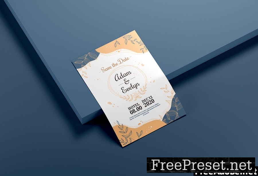 Wedding Invitation - Flyer Media Kit