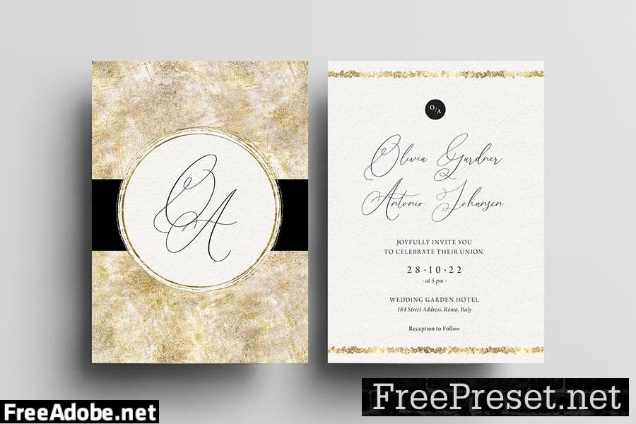 Wedding Invitation Set FJDSB6U