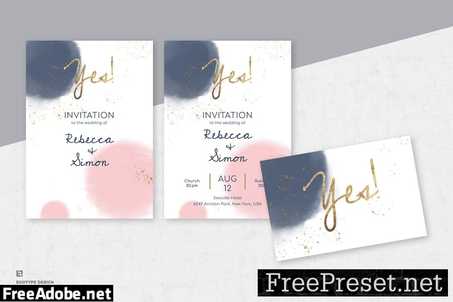 Wedding Invitation Set MEMR7MN