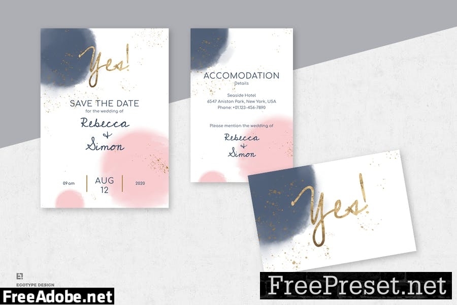 Wedding Invitation Set MEMR7MN