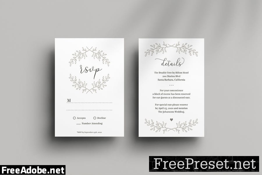 Wedding Invitation Set MQ4YGNY