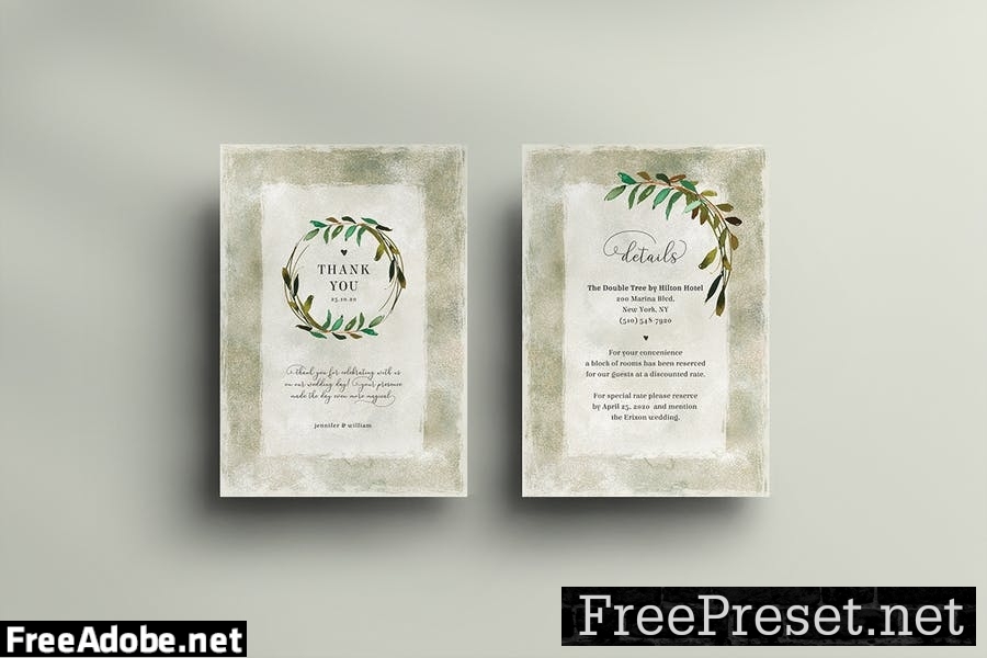 Wedding Invitation Set TA3T7JH