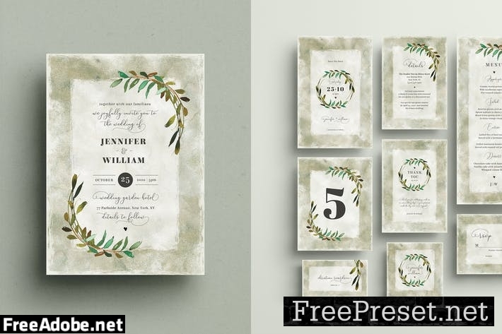 Wedding Invitation Set TA3T7JH