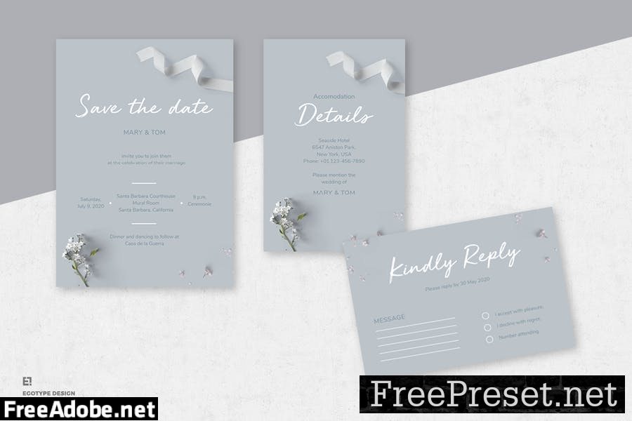 Wedding Invitation Suite LBUQ7LE