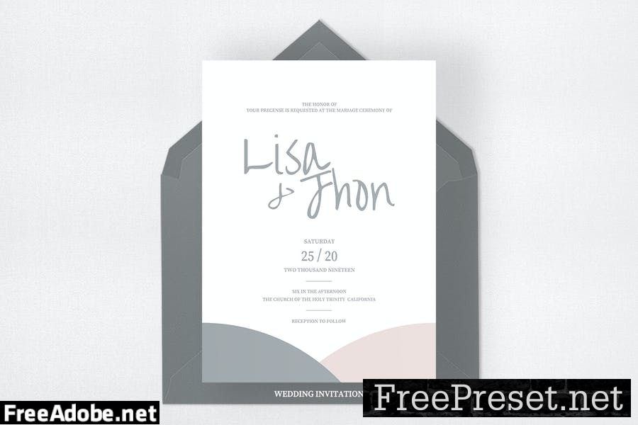 Wedding Invitation Suite - Lisa 33RVCGJ