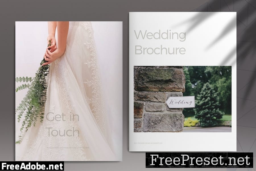 Wedding Lifestyle Brochure Template Q9LGWDX