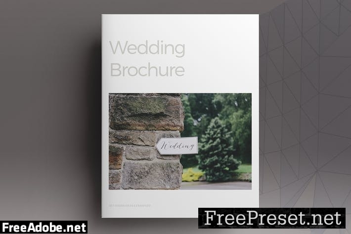 Wedding Lifestyle Brochure Template Q9LGWDX