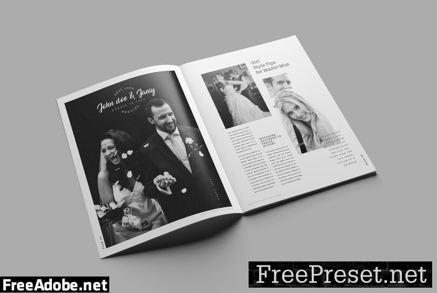 Wedding Magazine 2AWU7JV