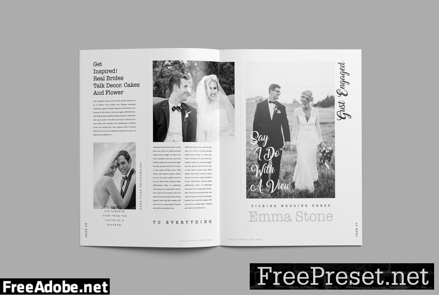 Wedding Magazine 2AWU7JV