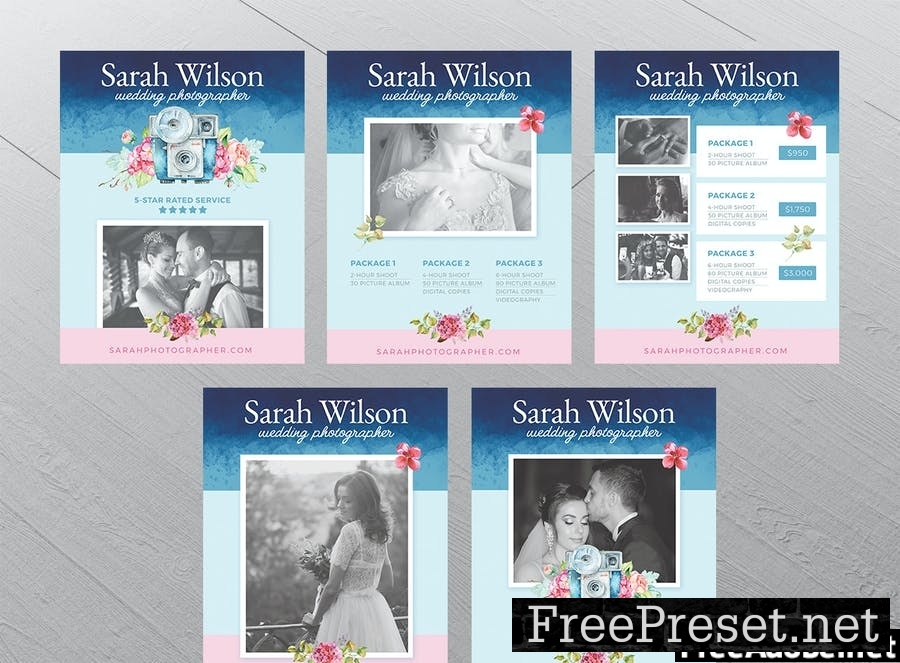 Wedding Photographer Flyers & Posters