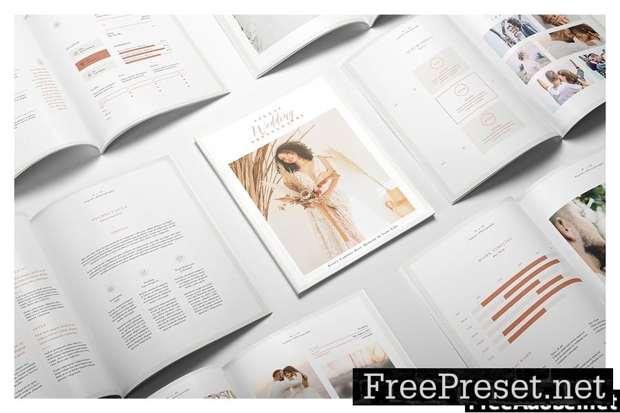 Wedding Photography Brochure Template