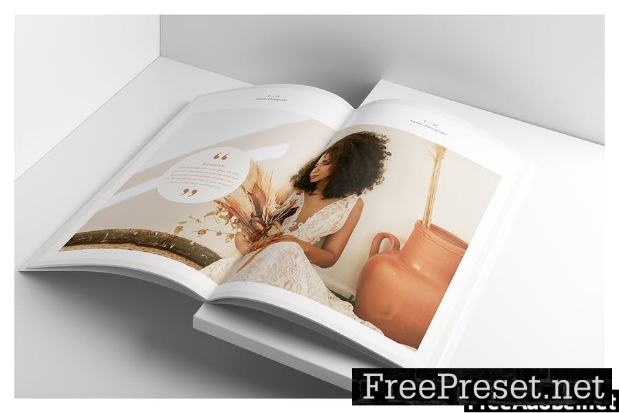 Wedding Photography Brochure Template