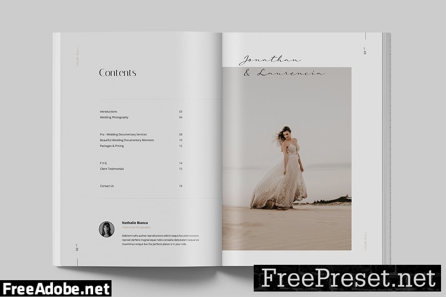 Wedding / Photography Portfolio Brochures