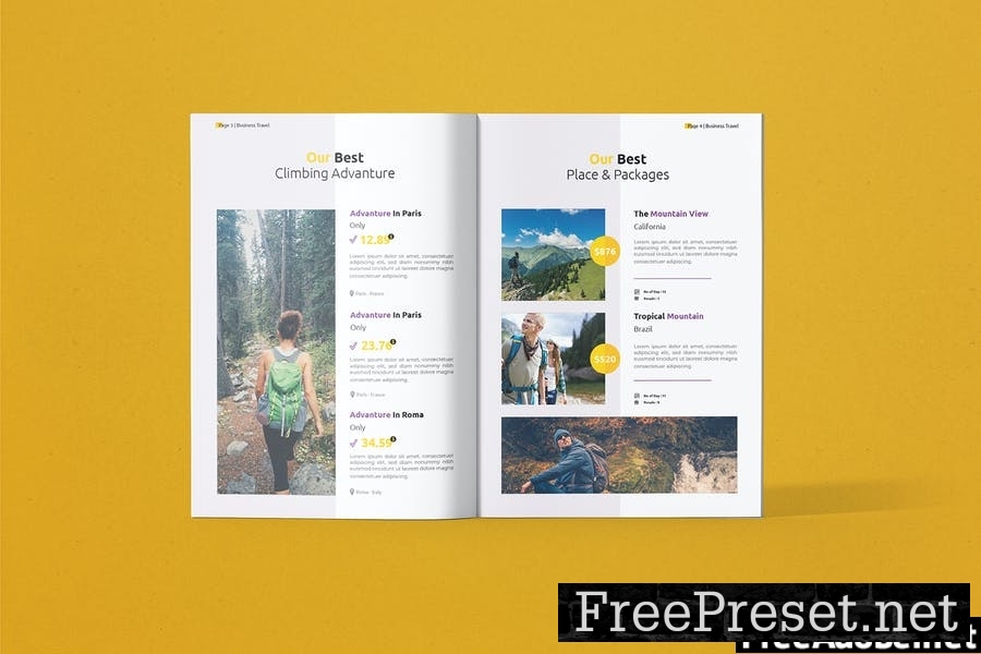 Wehike Travel - Brochure Template