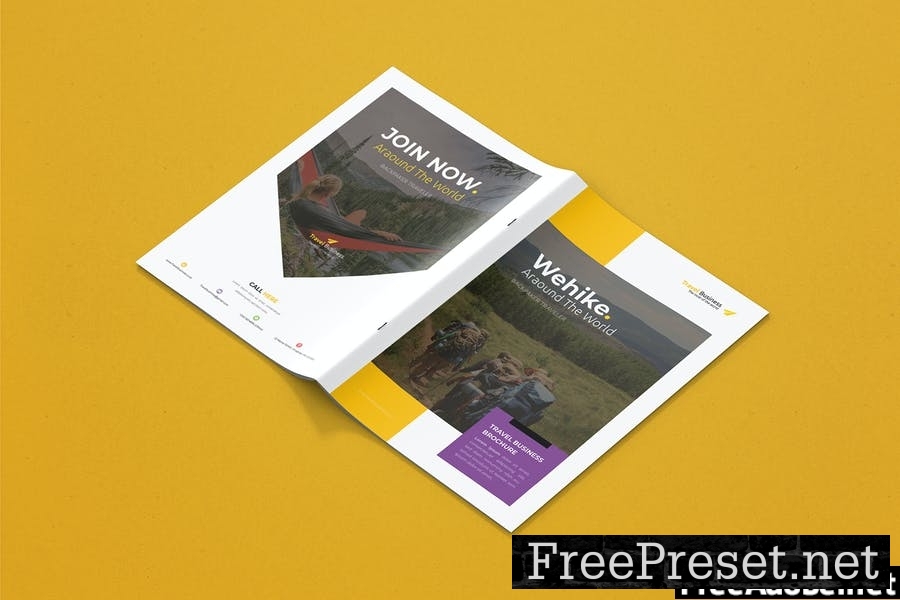 Wehike Travel - Brochure Template