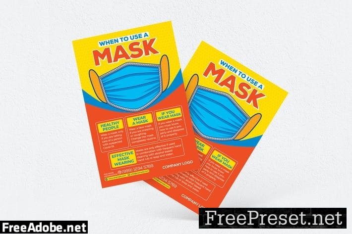 When To Use A Mask Flyer YHDNKKS