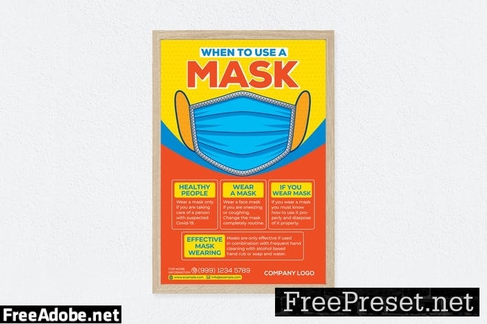 When To Use A Mask Poster PEZLCNB